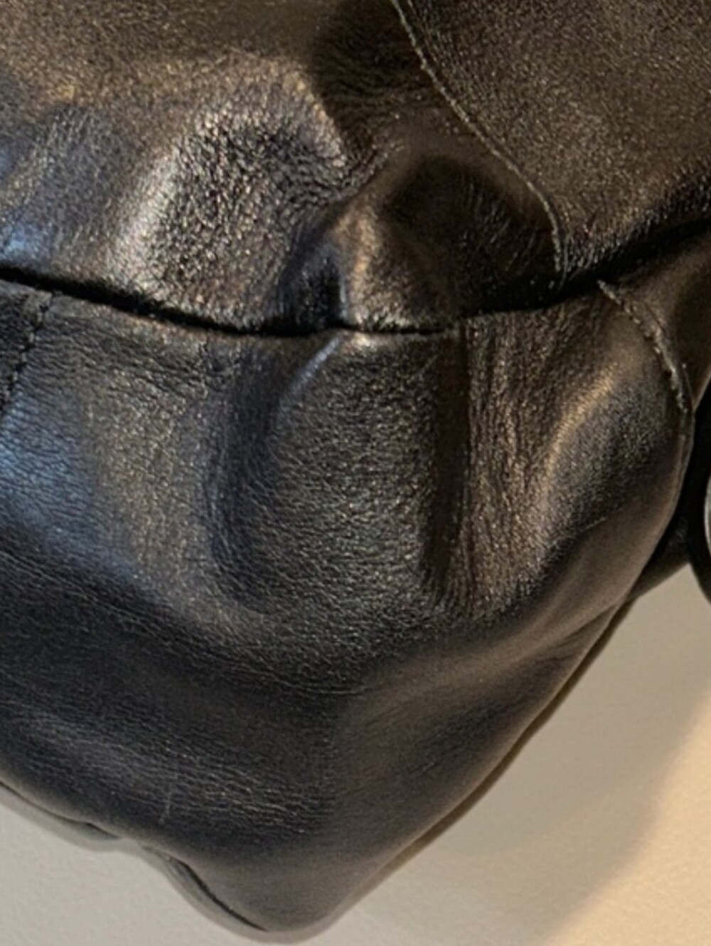 Coach Chelsea Jayden Black Leather Carryall Shoulder Bag EUC - Picture 8 of 11